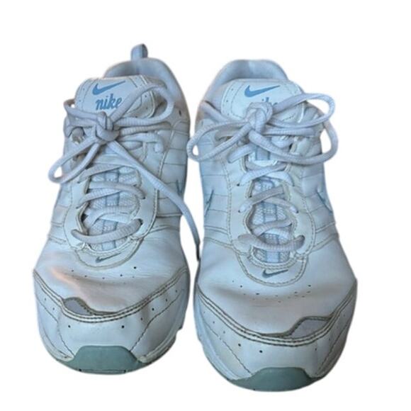 Nike White Rolling Rail Blue Embroidered 2013 Women's Size 8 - Picture 3 of 7